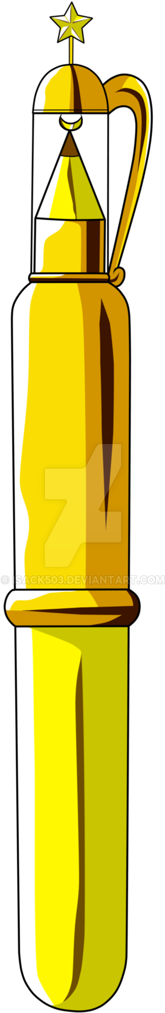 Sailor V Henshin Pen By Isack503 - Henshin Pen Minako (394x2023)