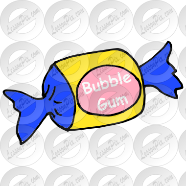 Bubble Gum Picture - Bubble Gum Clipart (380x380)