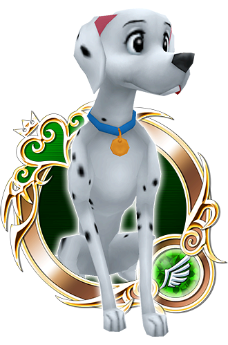 101 Dalmatians A Female Dalmatian Who Marries Pongo - Kingdom Hearts 101 Dalmations (330x499)