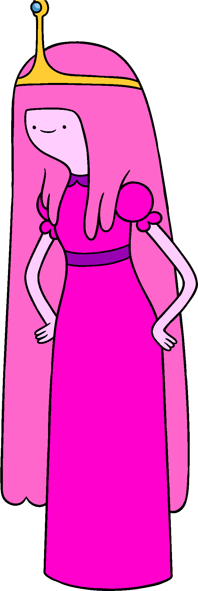 Princess Bubblegum - เจ้า หญิง บั บ เบิ ล กั ม Adventure Time (713x2079)