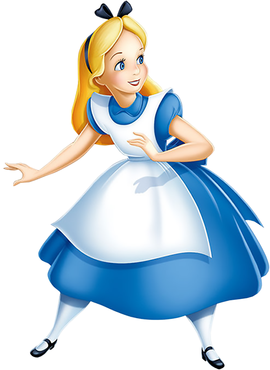 Alice In Wonderland Png - Personnage Alice Au Pays Des Merveilles (1150x1600)