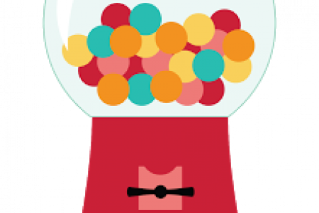 Gumball Clipart Single - Gumball Machine Clip Art (450x300)