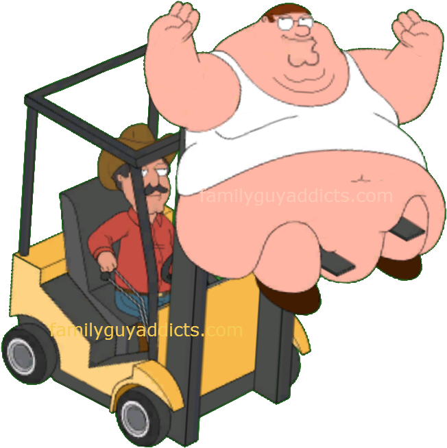 Fat Lois 4 Forklift Peter Raise The Roof - Forklift Peter (661x682)