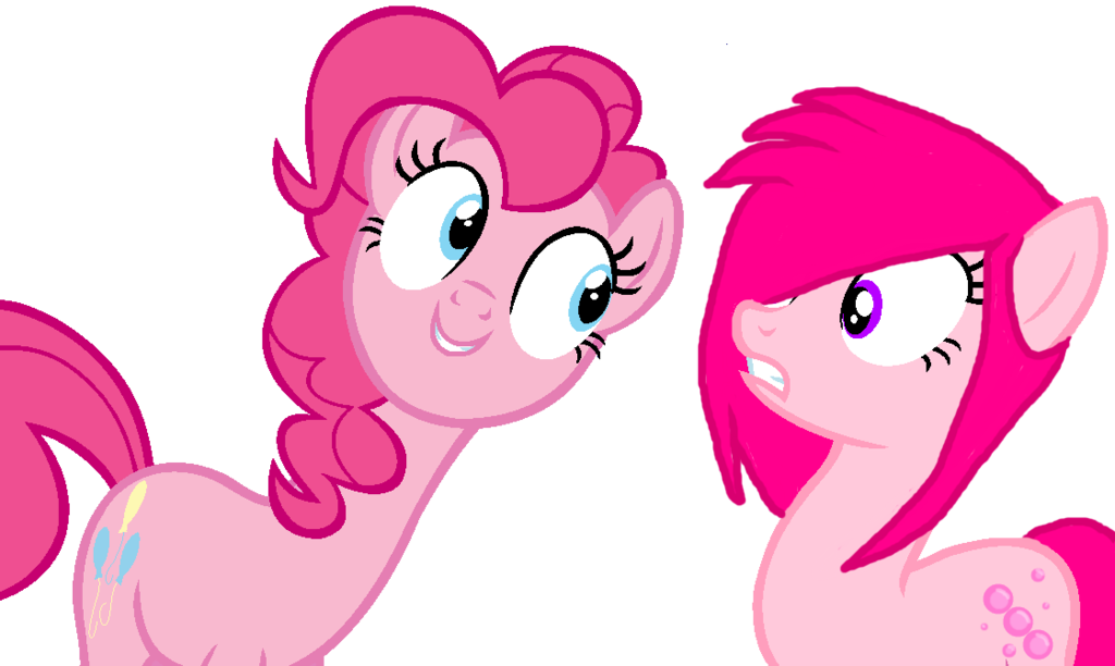 Bubblegum Burst And Pinkie Pie [lets Party - Pinkie Pie (1024x612)