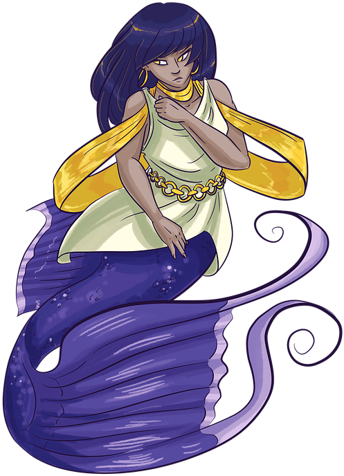 Mermaid Tail Clipart Public Domain - Mermaid (576x720)