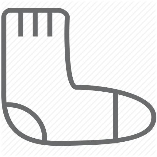 Sock Clipart - Sock (512x512)