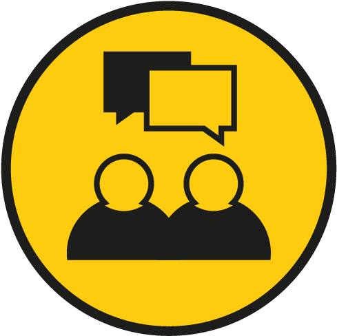 Peer Mentoring Support Icon - Happy Smiley (592x591)