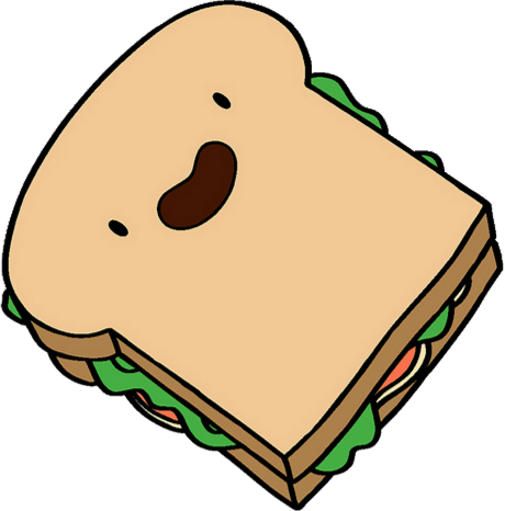 [ Img] - Adventure Time Sandwich (460x466)