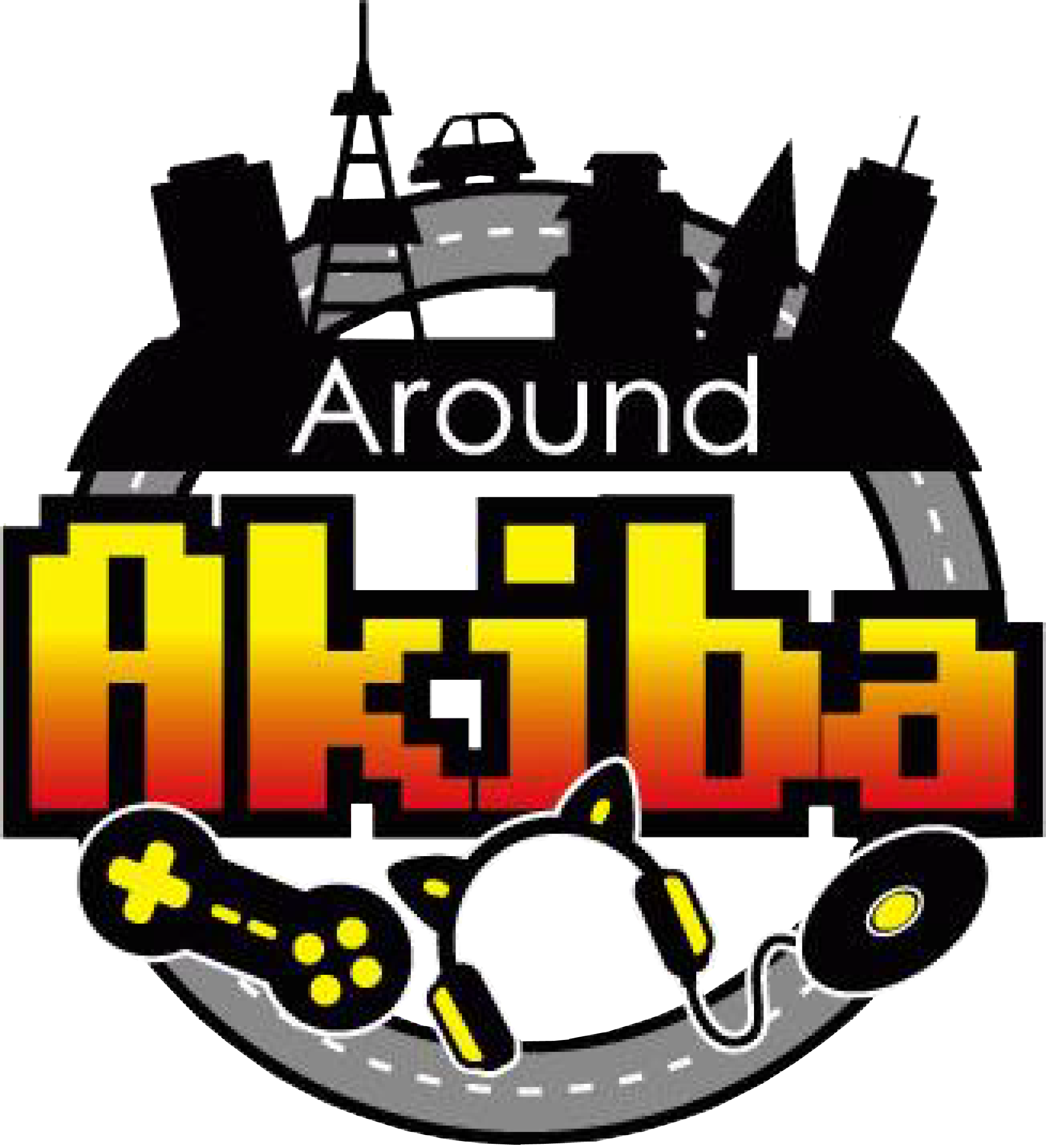 Around Akiba - Akihabara Logo (2264x2486)