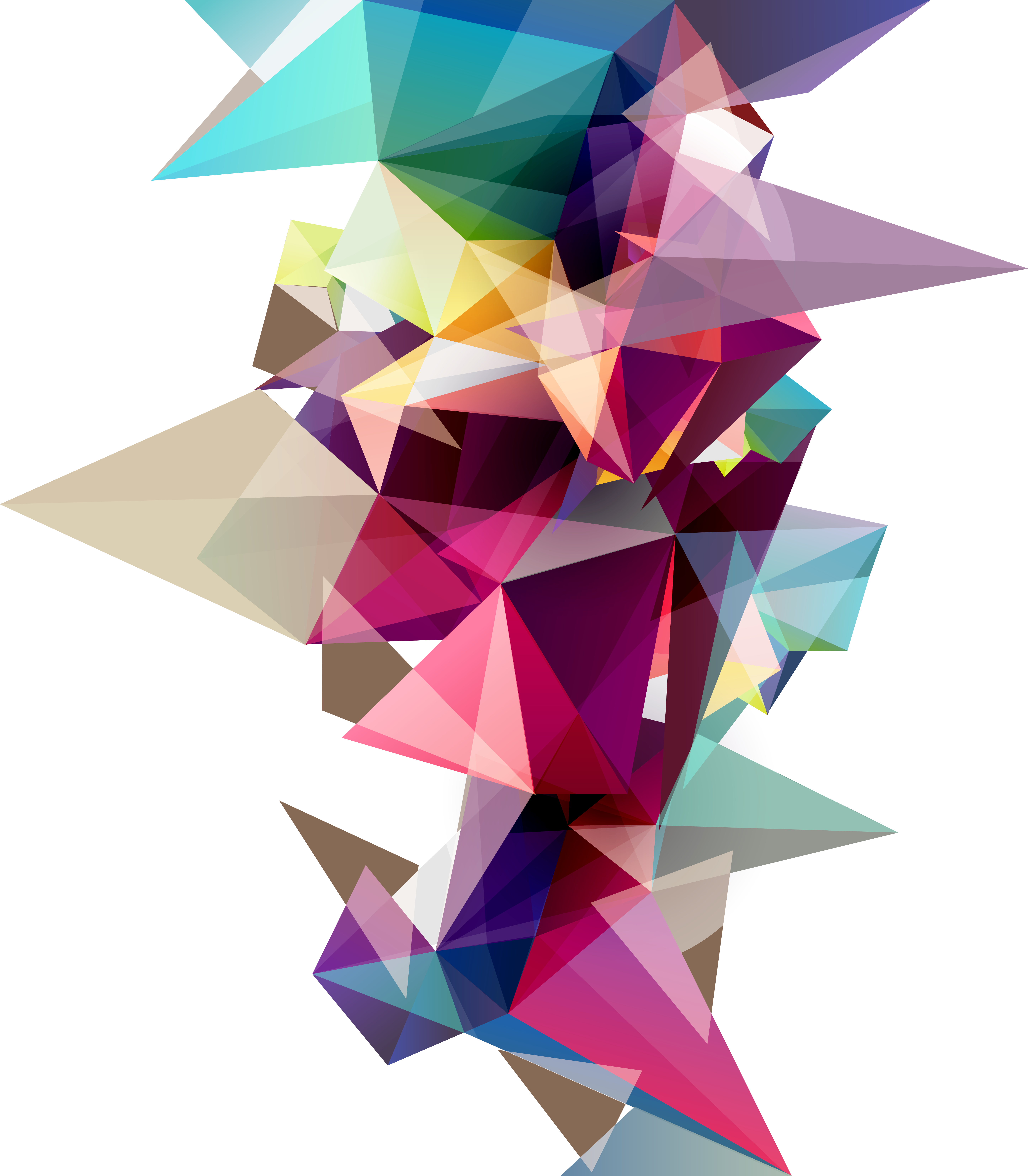 Geometry Three-dimensional Space Pyramid - Geometry (5781x6615)