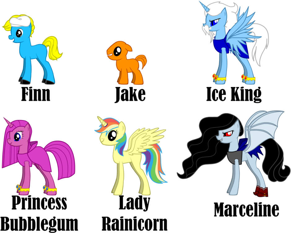 My Little Adventure Time 2 By Amx-269 - Adventure Time As Ponies (1024x761)