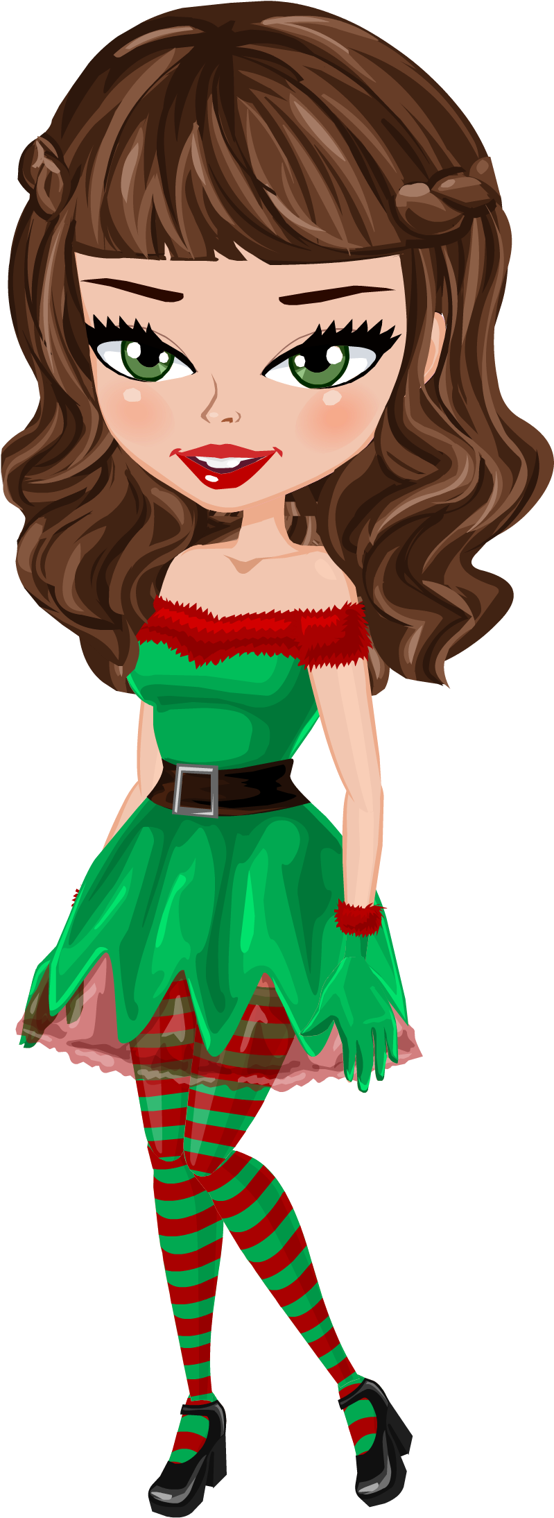 Elf - Illustration (798x2211)