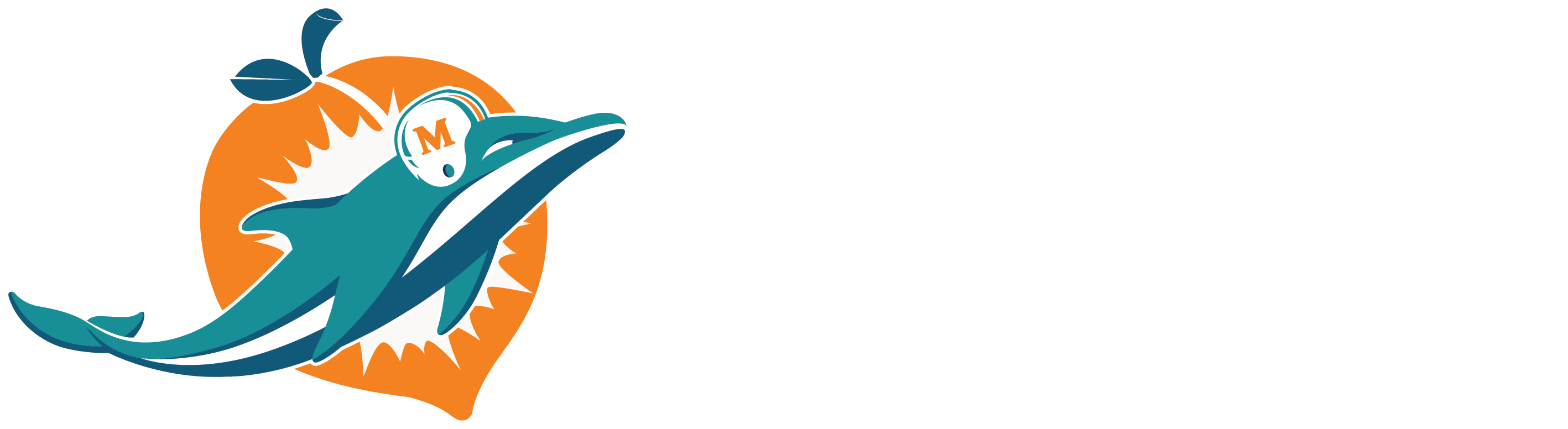 The Original Miami Dolphins - Miami Dolphins (2835x776)
