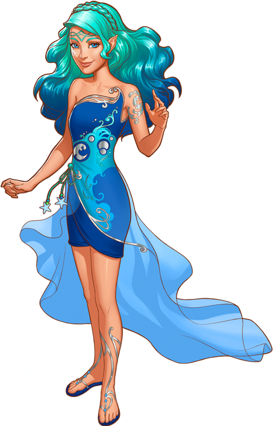 Naida - Lego Elves Dragon Naida (538x850)