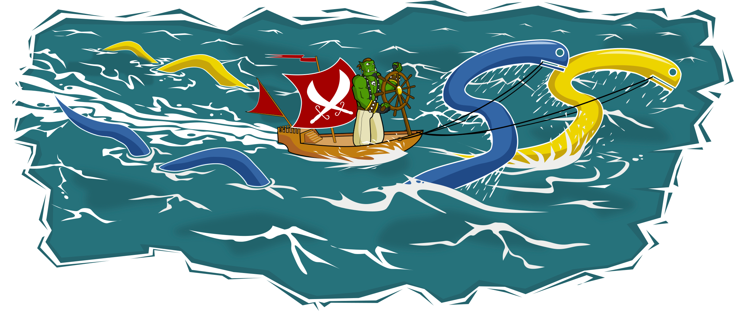 Python-ogre Clipart - Python-ogre (2400x1697)