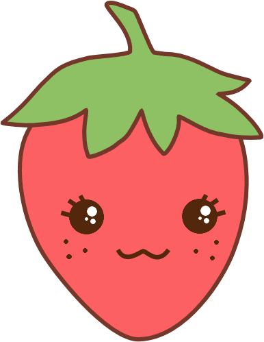 Frutas Y Verduras Kawaii (386x499)