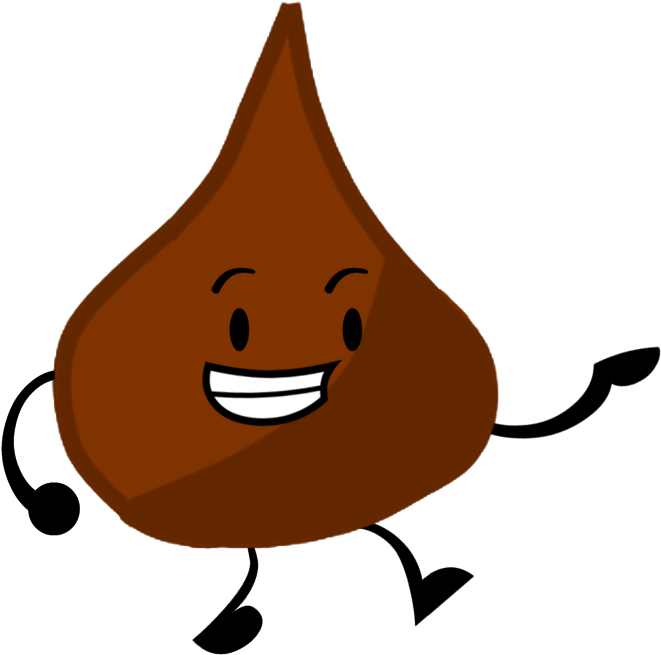 Hershey Kiss Wiki Pose - Cartoon Hershey Kiss (682x690)