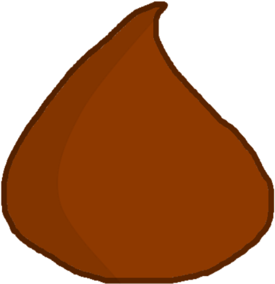 Hershey's Kiss - Bfdi Bomby Body (573x584)