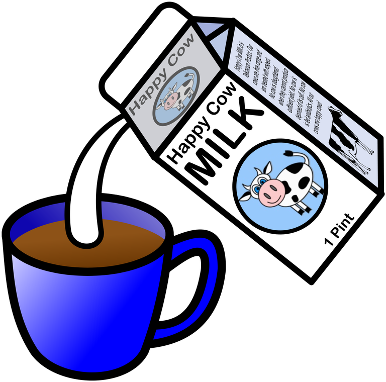 Stir Tea - Add Milk To Tea Clipart (800x800)