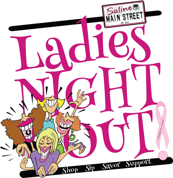 Ladies Night Out Clipart (620x664)