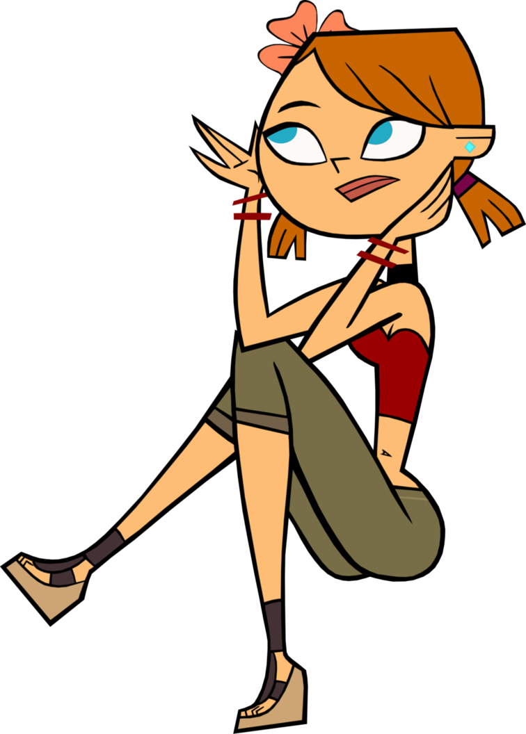 Dress Up Comm - Total Drama Crimson Zoey (756x1056)