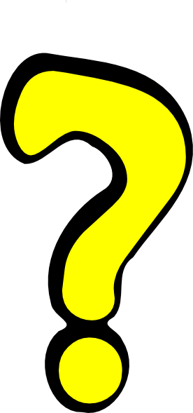 Yellow Question Mark Vector (480x1025)