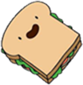 Sandwich Clipart Happy - Roblox Sandwich (420x420)