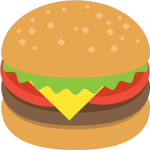 Onion Hamburger Clipart, Explore Pictures - Emojis De Whatsapp Hamburguesa (512x512)