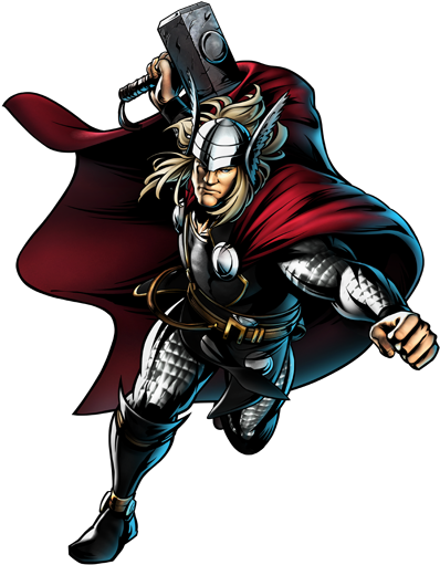 Thor Clipart Marvel - Thor Marvel Vs Capcom 3 (400x630)
