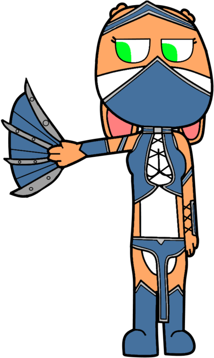 Jade Dressed As Kitana By Princestickfigure - Cartoon (1125x711)