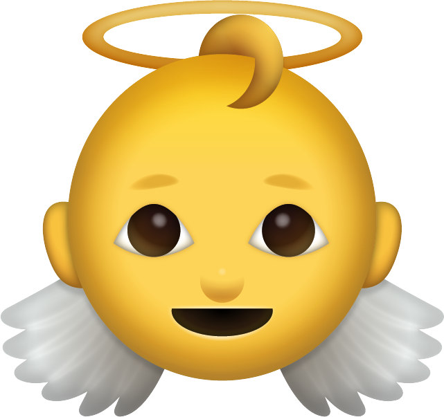 Angel Emoji Png (641x603)