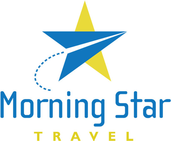 Morning Star Travels - Morning Star Travels Logo (558x460)