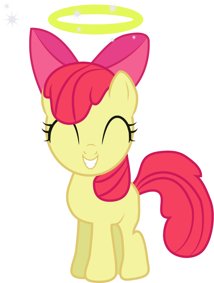 Little Angel Apple Bloom By Creshosk - Apple Bloom Angel (750x988)