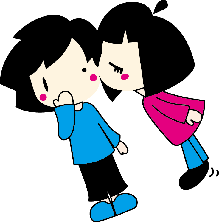 Woman Boy Cartoon Child Girl - Imagenes De Niños Y Niñas Animales Animados (735x745)
