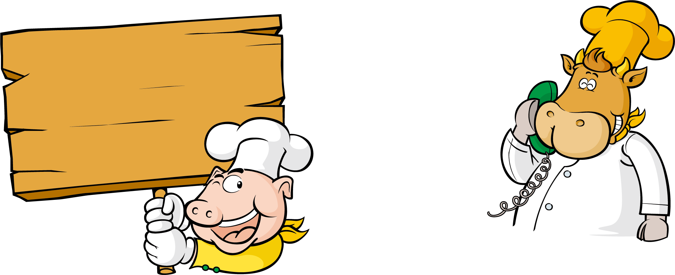 Cook Chef Clip Art - Hotel (2186x893)