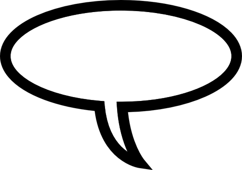424 Free Speech Bubble Vector Public Domain Vectors - Talk Bubble Clip Art (500x352)