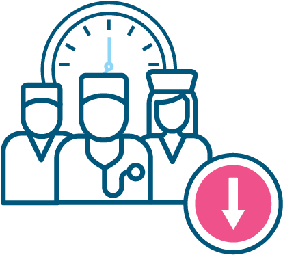 Reduce Staff Overtime - Hospital Staff Icon (415x415)