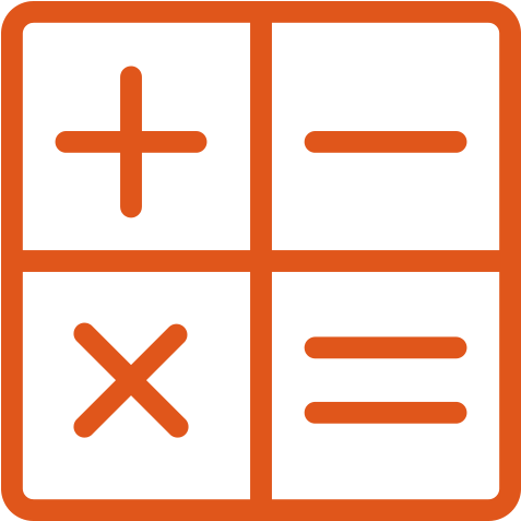 Calculations & Variables - Plus Minus Icon Png (500x500)