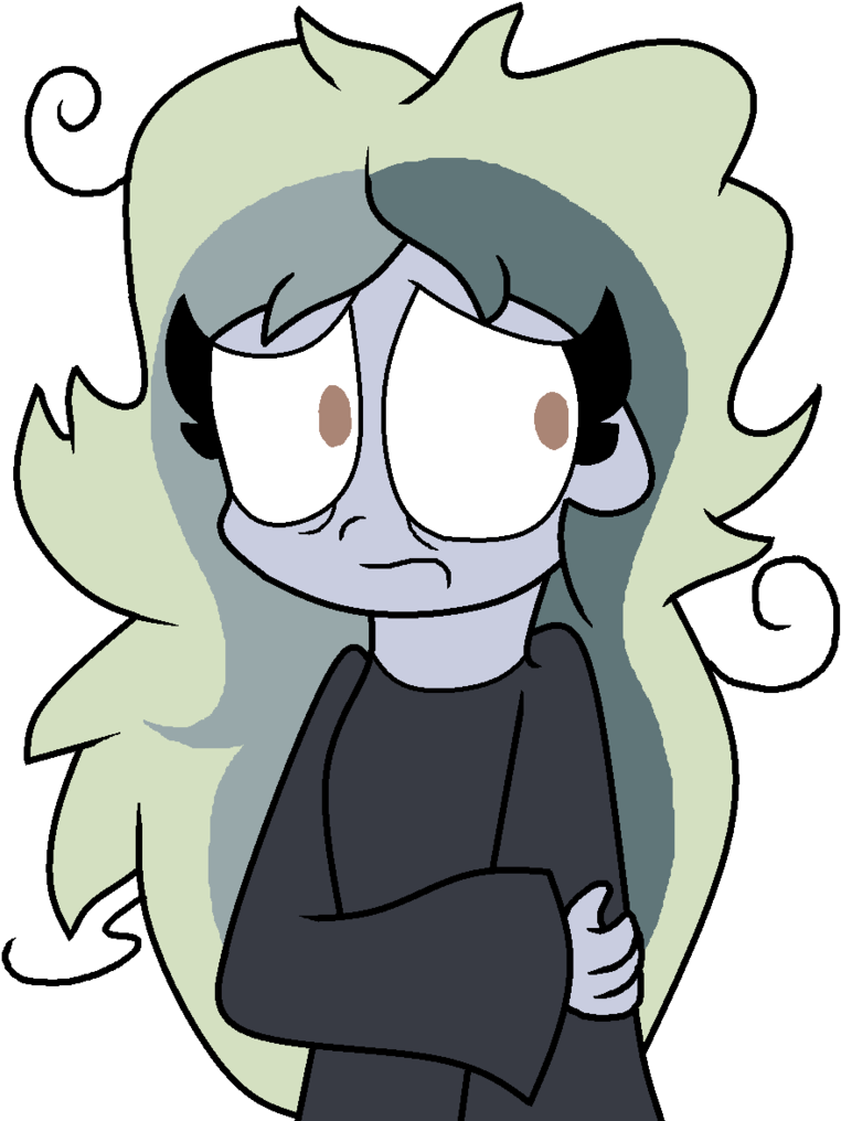 Anxiety By Thepickleblueberry - Cartoon (788x1015)