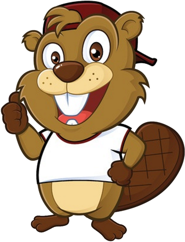Beaver Clipart Transparent - Beaver Cartoon (810x900)