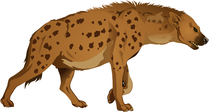 Hyena Clipart - - Hyena Clipart (814x529)