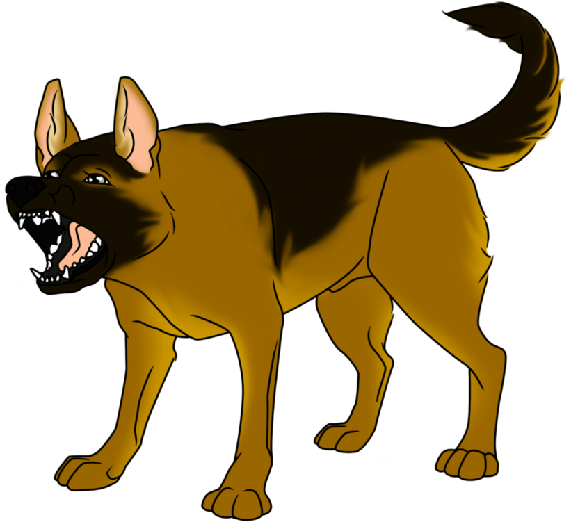 Clipart Of German Shepherds - German Shepherd Clipart (999x800)