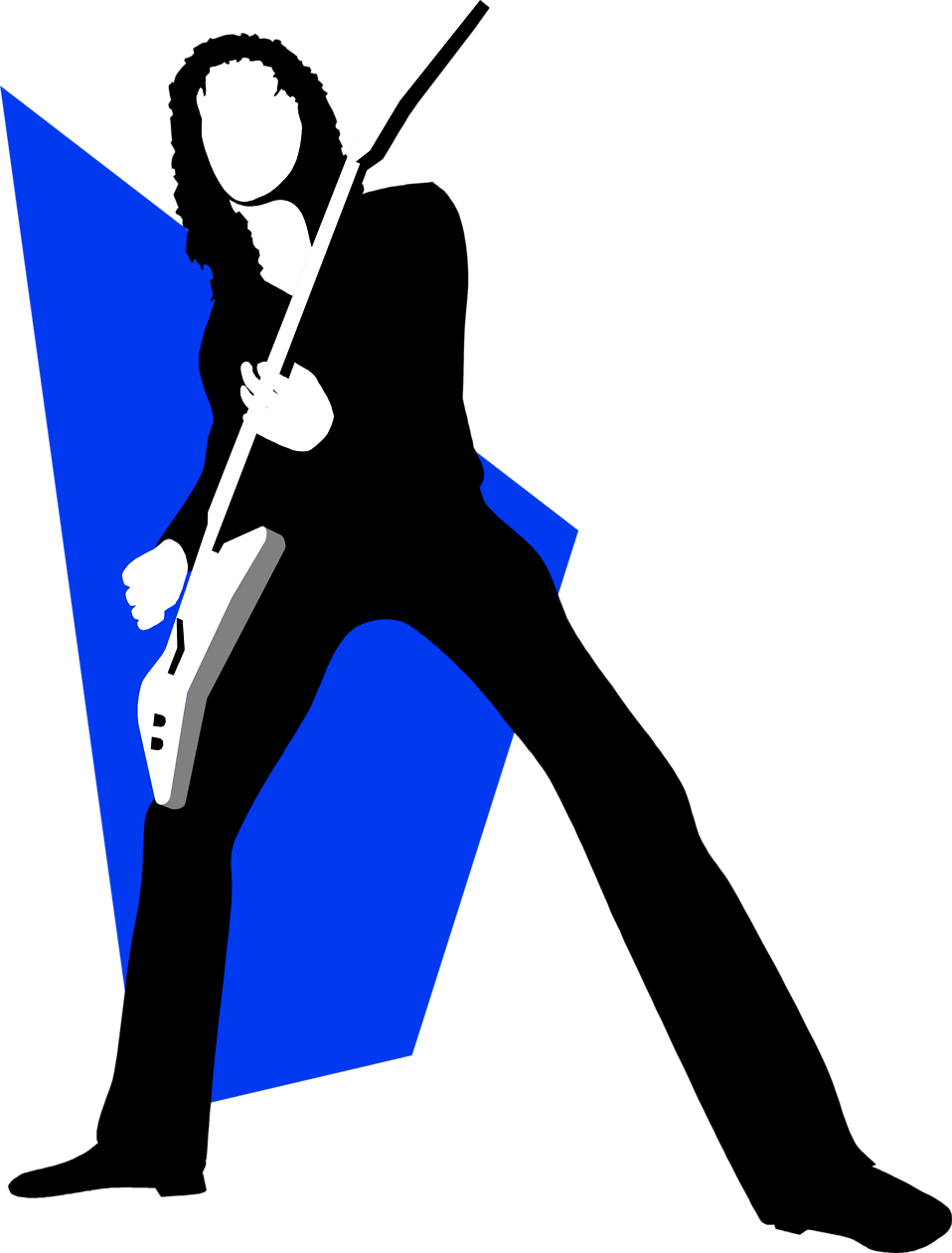 Rock Guitarist Clipart - Rock Guitarist Clipart (958x1261)