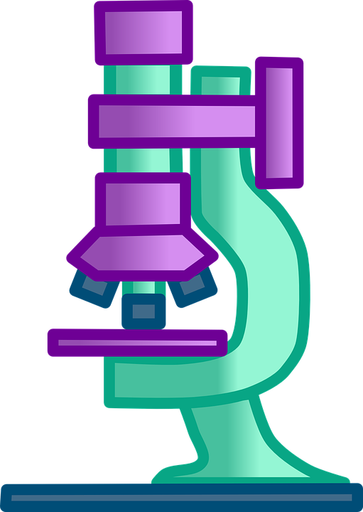Microscope - Clipart - Science Tools Clipart (426x600)