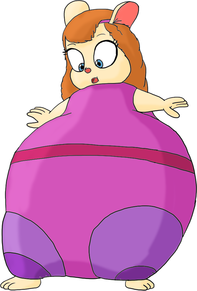 Gadget Hackwrench Bloated By Juacoproductionsarts - Rescue Rangers Gadget Inflation (669x989)