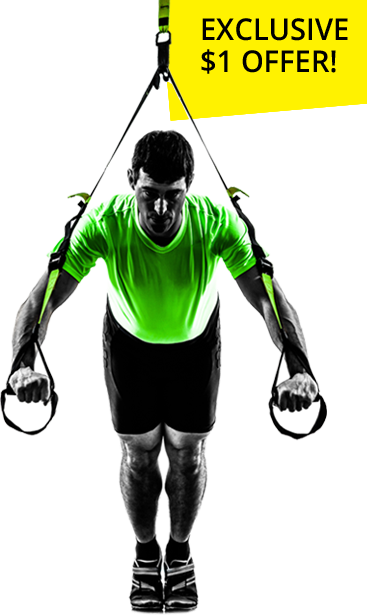 The New Trx-7 Stackable Workouts Use Proven Suspension - Fitness Answere Suspension Fitness Bands - Green - (367x615)