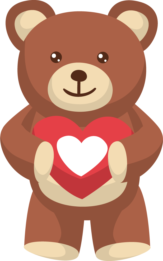 Teddy Bear Clipart Png Image 01 - Teddy Bear (687x1099)