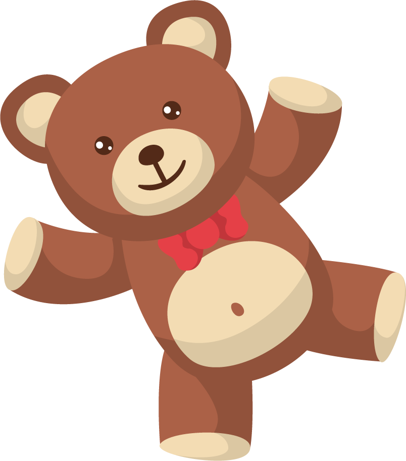 Teddy Bear Clipart Png Image 02 - Cartoon Teddy Bear Png - (804x911) Png  Clipart Download