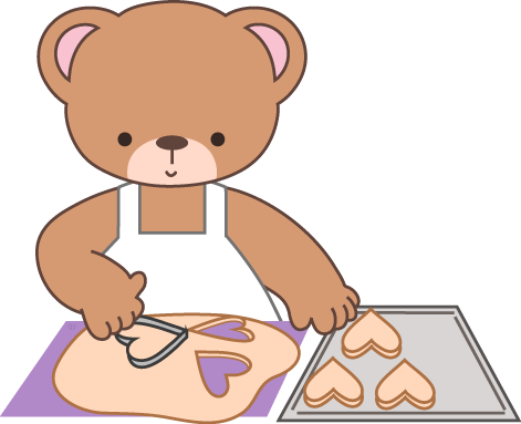 49 Cookie Cutters Clip Art - Baking Cute Clip Art (471x383)