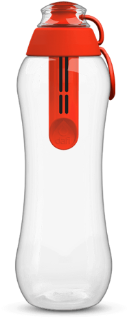 The Bottle Is Equipped With A Unique Carbon Filter, - Butelka Do Wody Z Filtrem Dafi | Lawendowa (392x467)